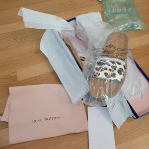 Stuart weitzman Slides sz 8.5 nwt